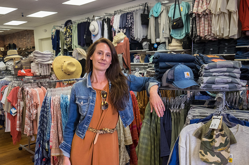 Erin Tiernan plans to open a new store at the Laughing Bear property next year.