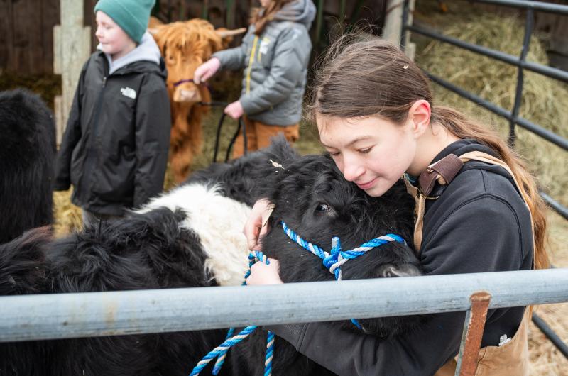 The Cowpokes form a tight bond with the cows.