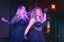 Megan Mayrand and Emily Cottle channel Madonna.