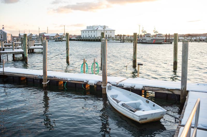 Soon to be filled with charter fishing boats.