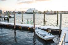 Soon to be filled with charter fishing boats.