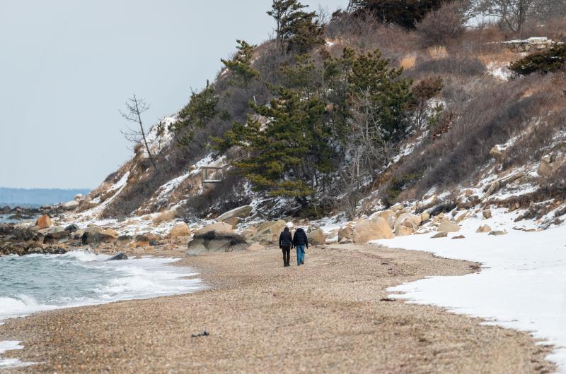 A walk on Menemsha beach is always a favorite.