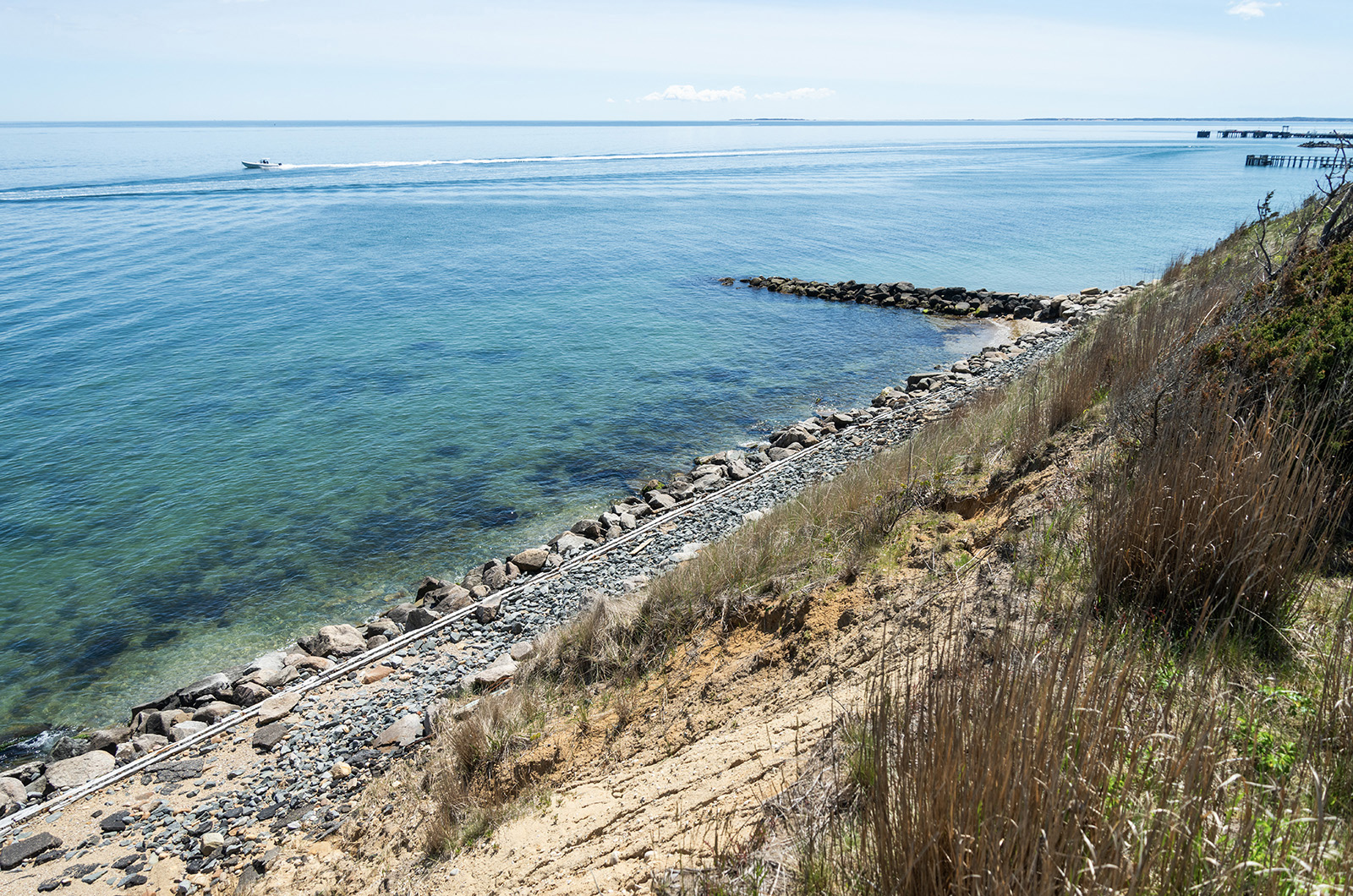 It's not clear if a $10 million FEMA grant for the East Chop bluff is on the chopping block.