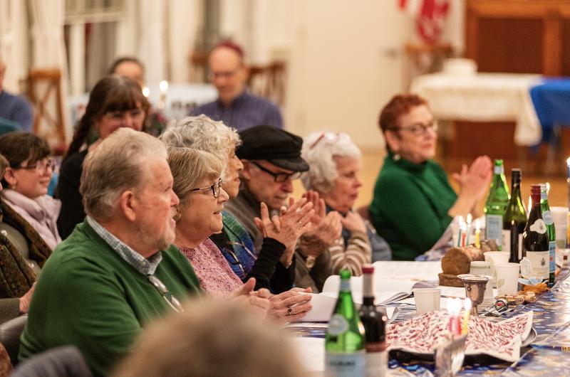 Singing is an important part of the celebrations.