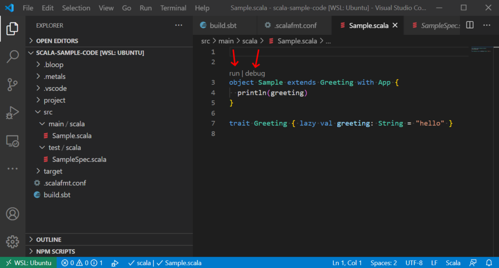 Visual studio code scala 2017